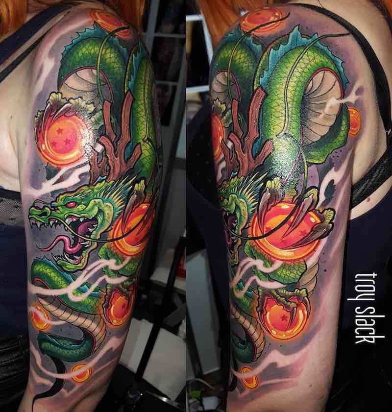 Dragon Ball Z Tattoo by Troy Slack