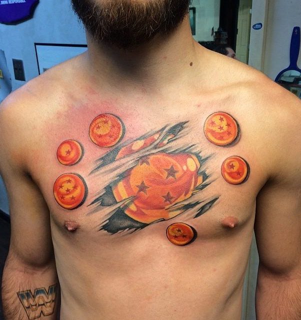 Dragon Ball Z Tattoo by Vince Cardenas
