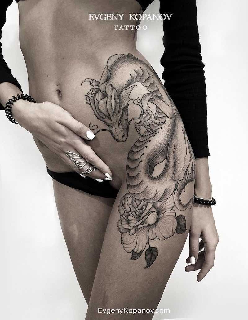 Dragon Tattoo by Evgeny Kopanov