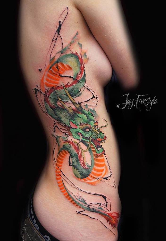 Dragon Tattoo by Jay Freestyle