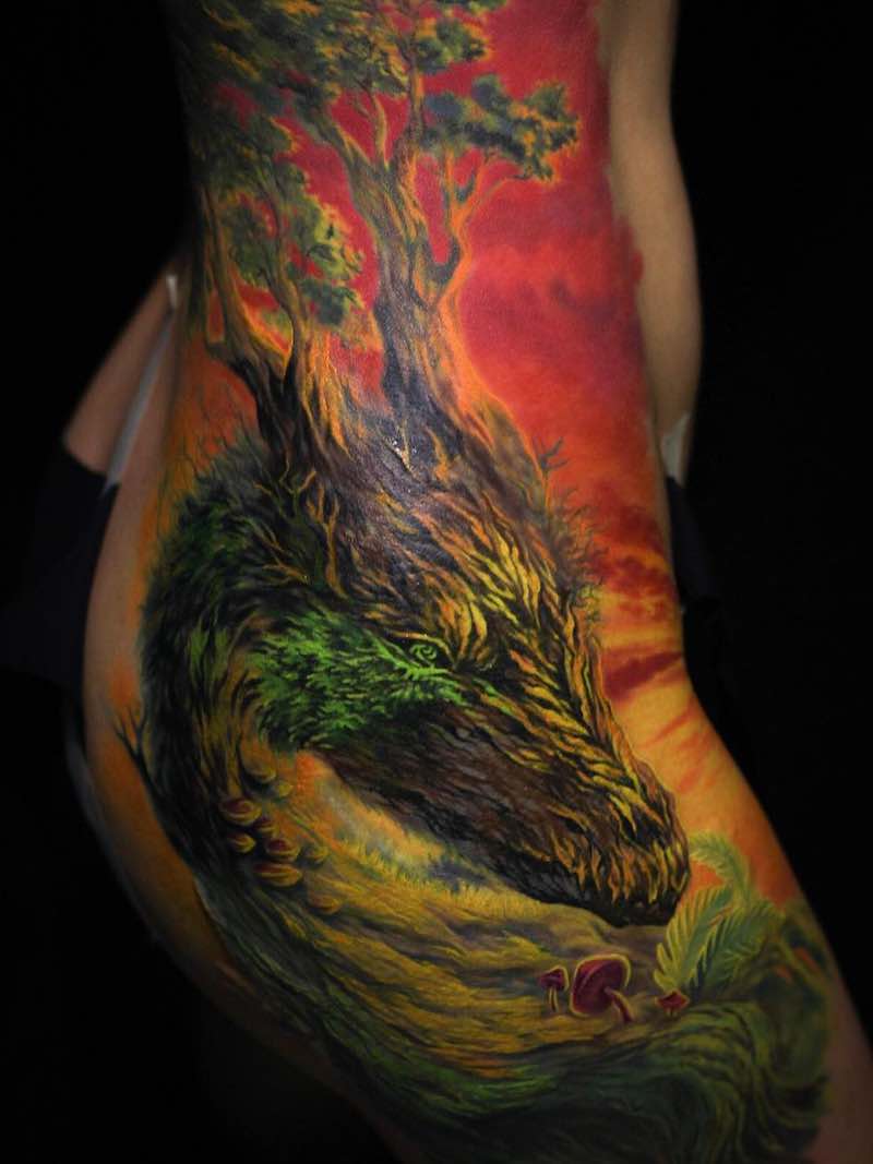 Dragon Tattoo by Nika