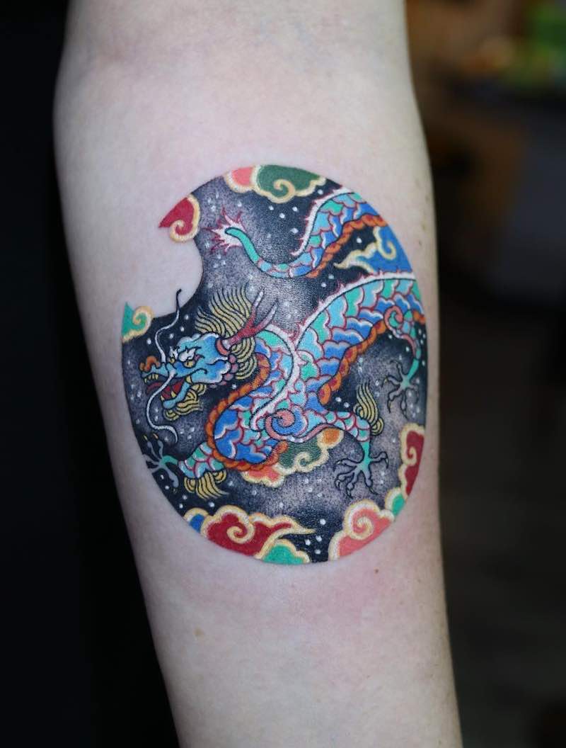Dragon Tattoo by Pitta