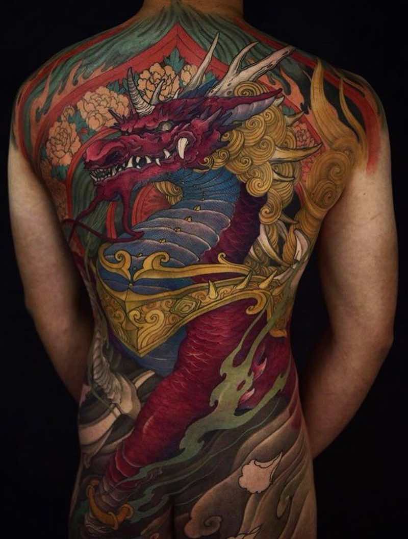 Dragon Tattoo by Tristen Zhang
