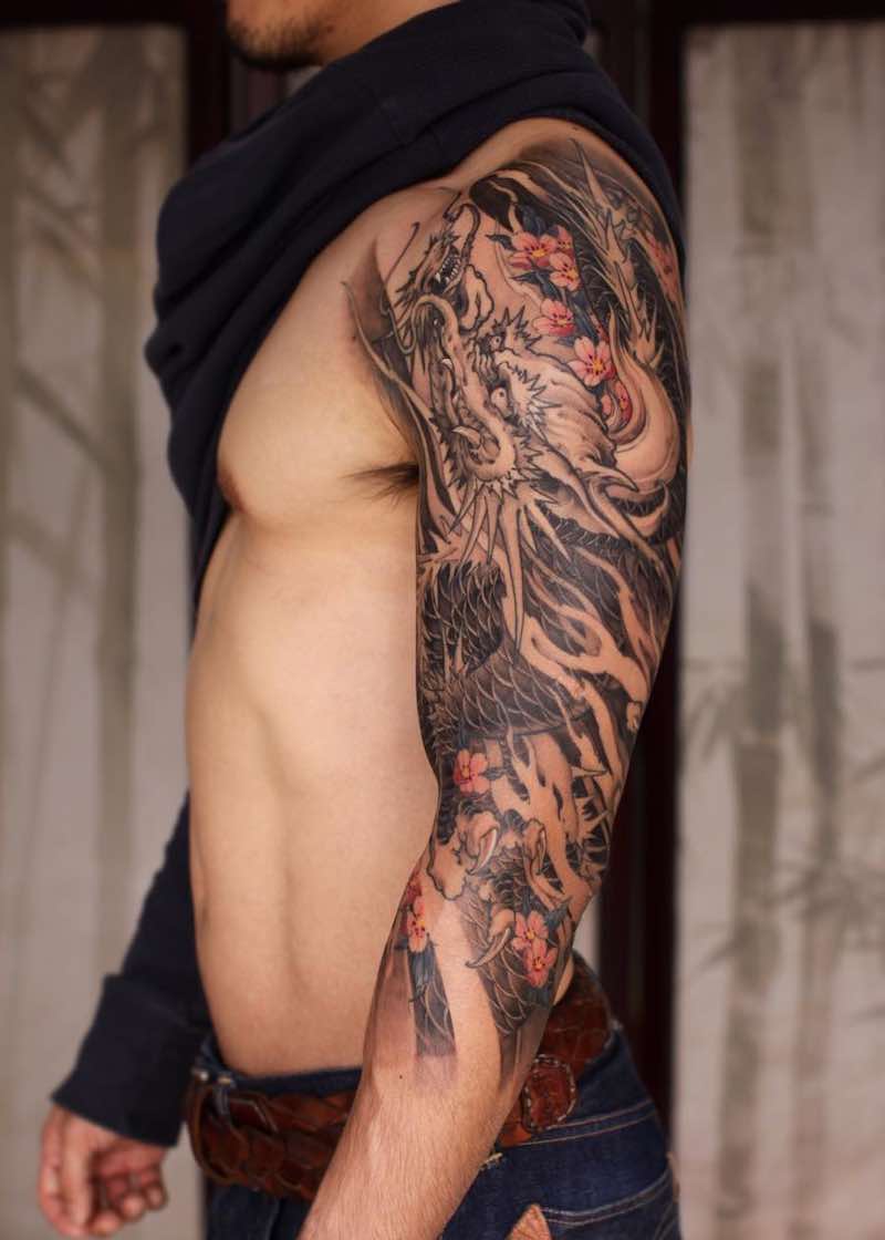 Dragon Tattoo by Zhiyong