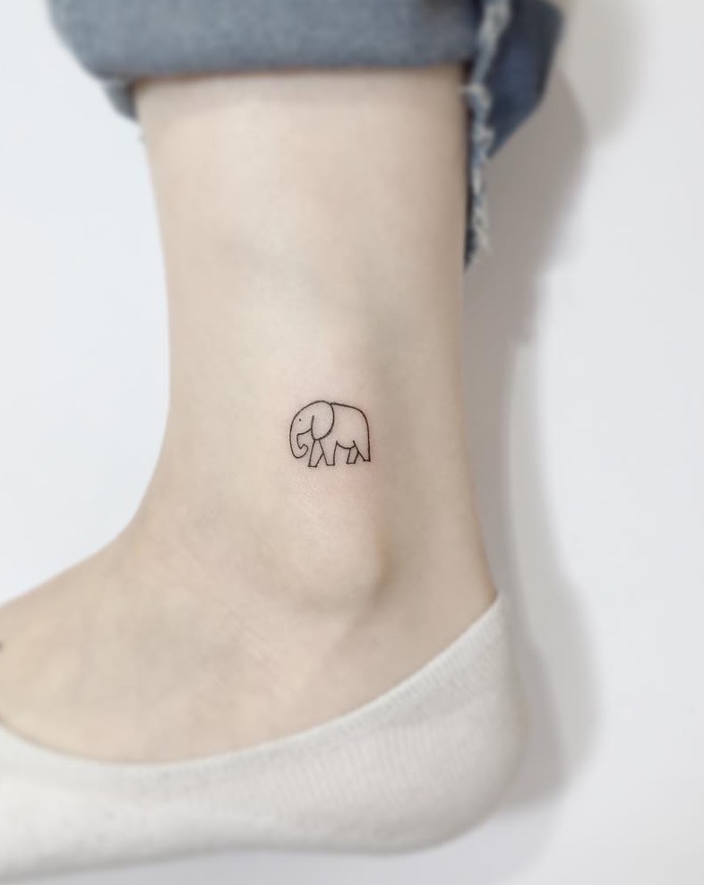 Elephant Tattoo by Playground Tattoo