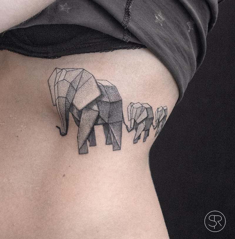 Elephant Tattoo by Sven Rayen