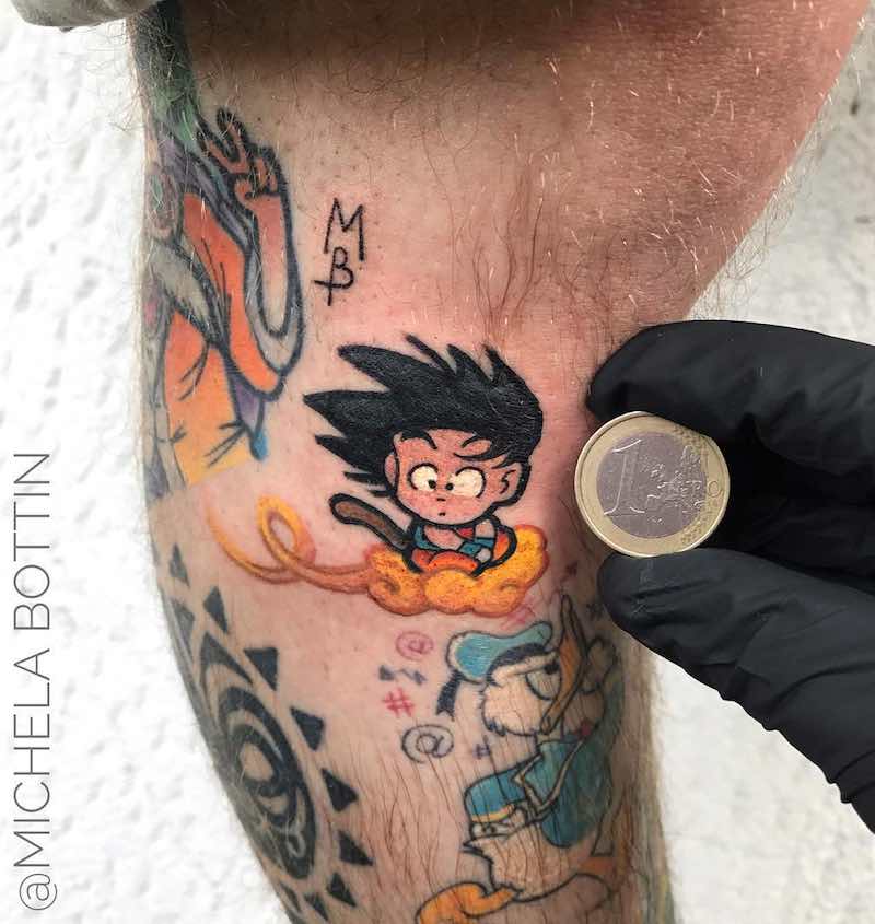 Goku Tattoo by Michela Bottin