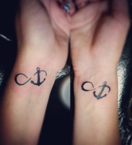 Infinity Anchor Tattoo by Game Over