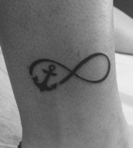 Infinity Anchor Tattoo by Lucas Soares
