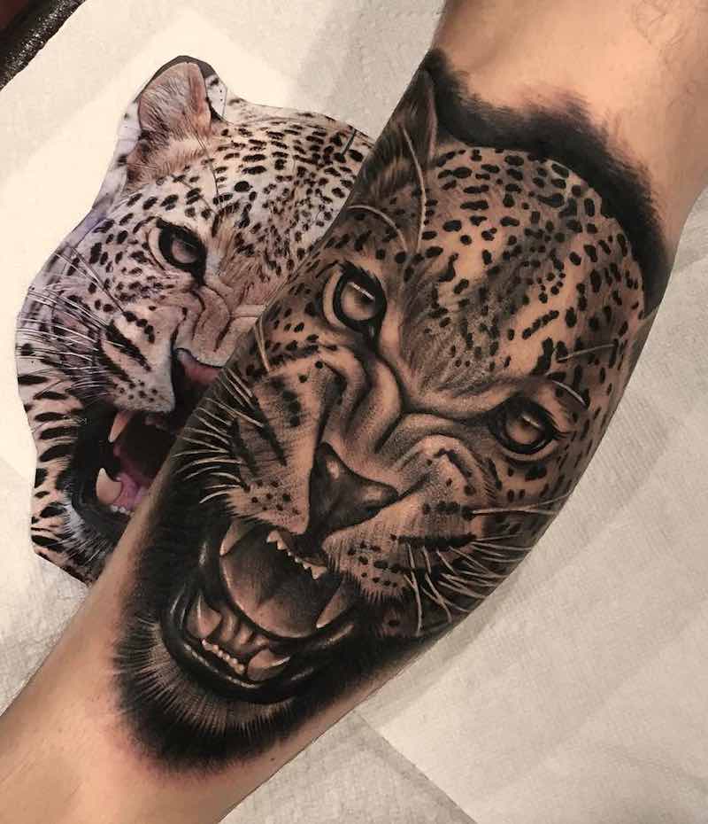 Jaguar Tattoo - Ebone Capone