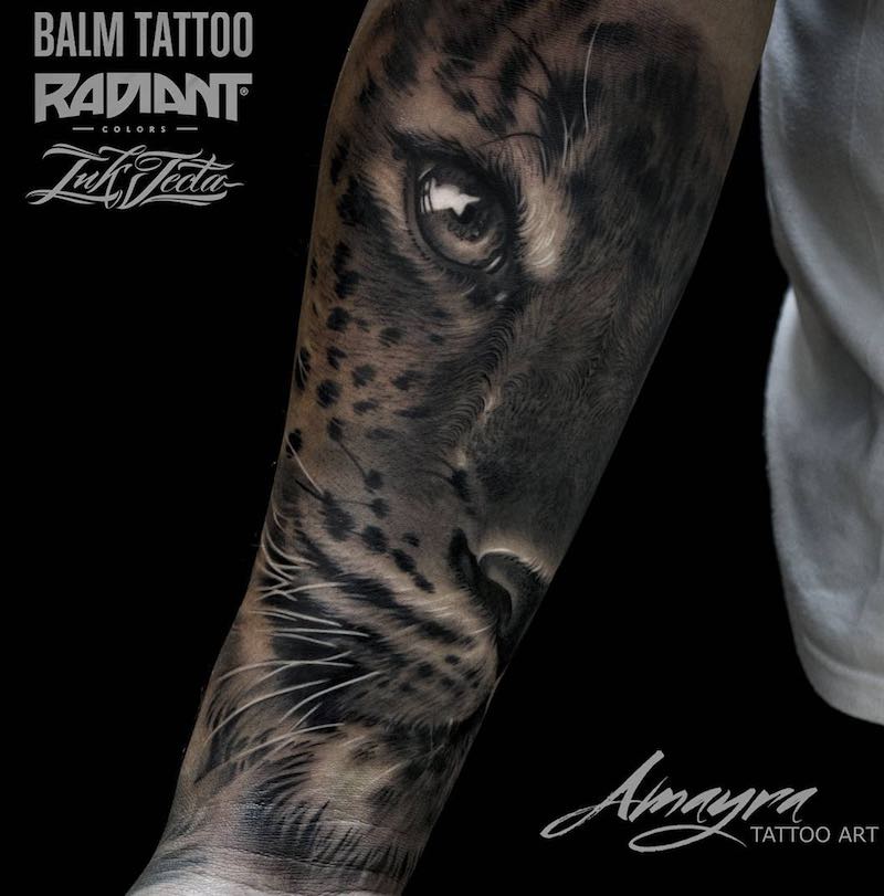 Jaguar Tattoo by Amayra Tattoo