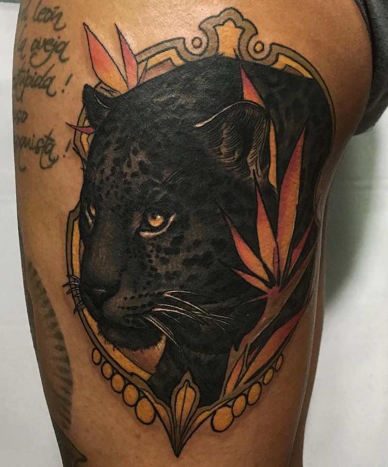 Jaguar Tattoo by Andres