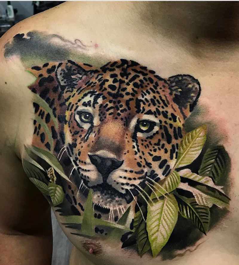 Jaguar Tattoo by Angrymom Tattoo