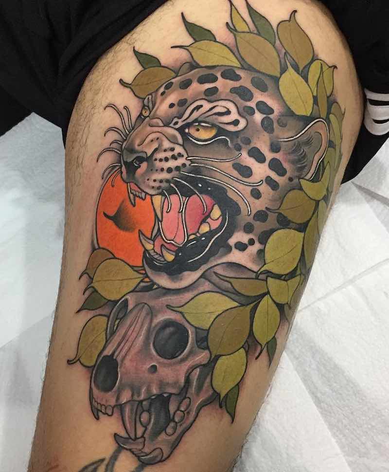 Jaguar Tattoo by Christian Dr