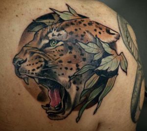 Jaguar Tattoo by Dan Jones