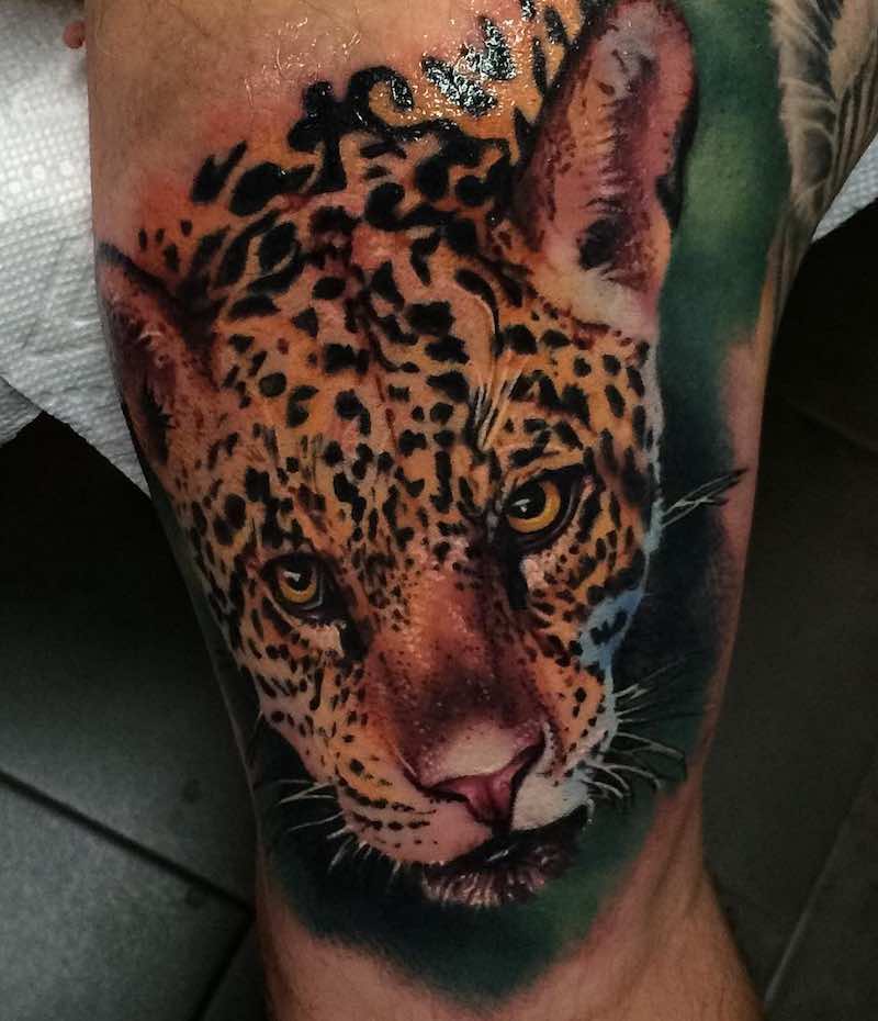 Jaguar Tattoo by John Barrett