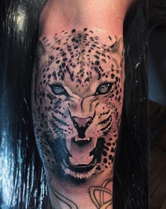 Jaguar Tattoo by Karl Marks