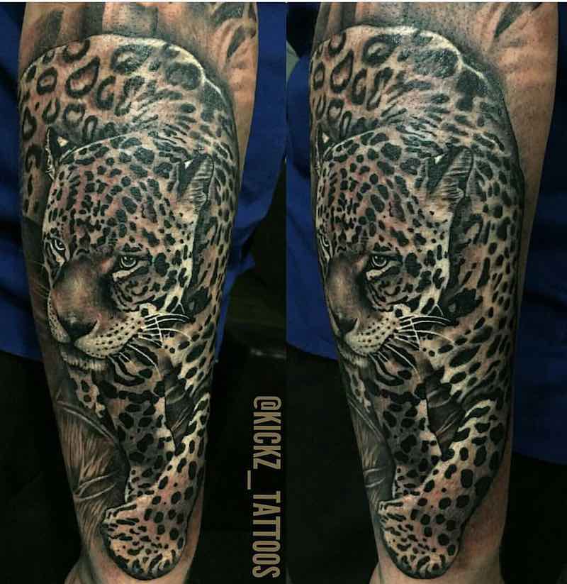 Jaguar Tattoo by Kicks