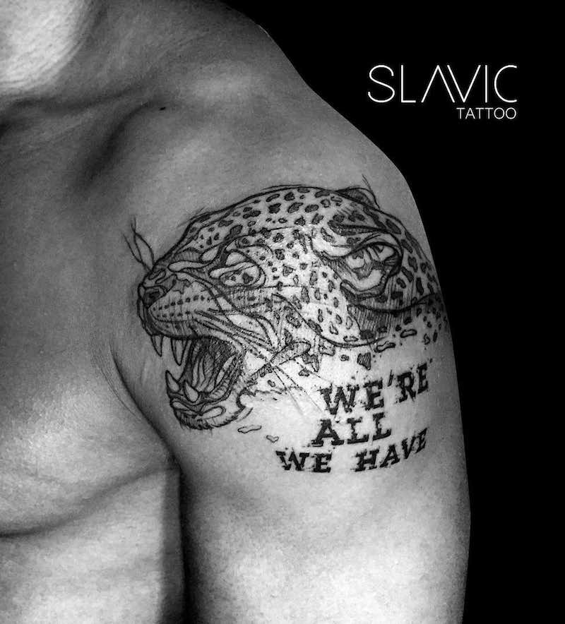 Cat Cheetah Jaguar Temporary Waterproof Tattoos Womens Mens Body Arm Sleeve  | eBay