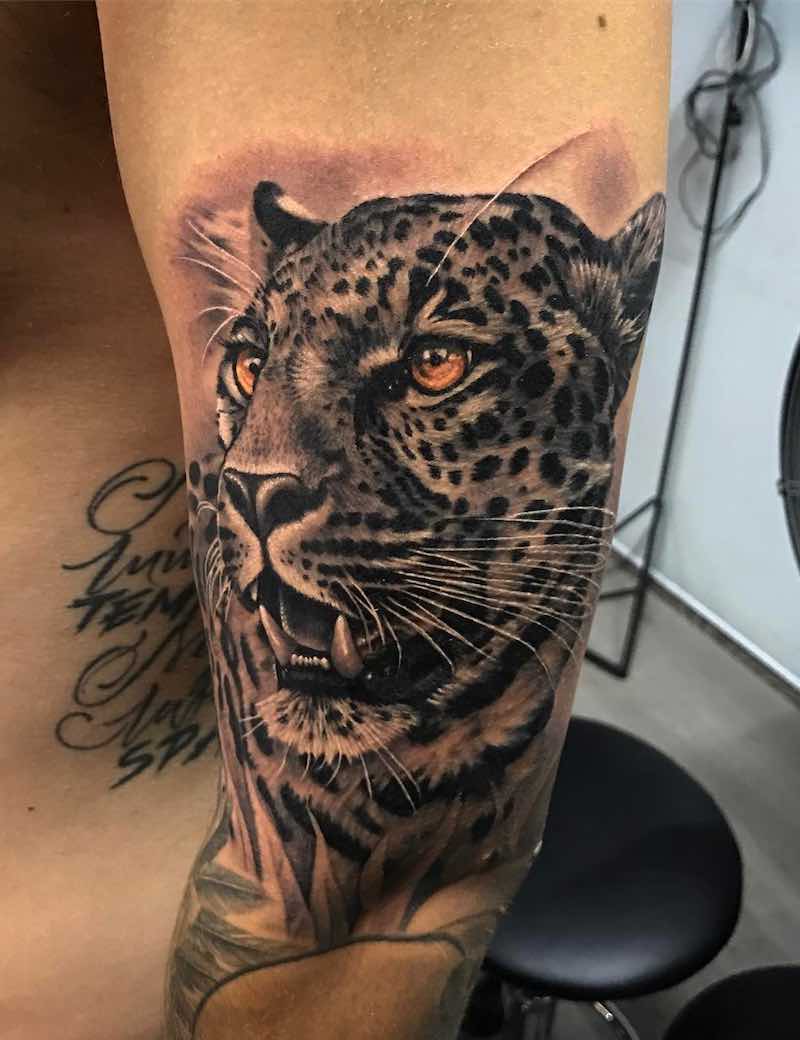 Jaguar Tattoo by Martin Mesa