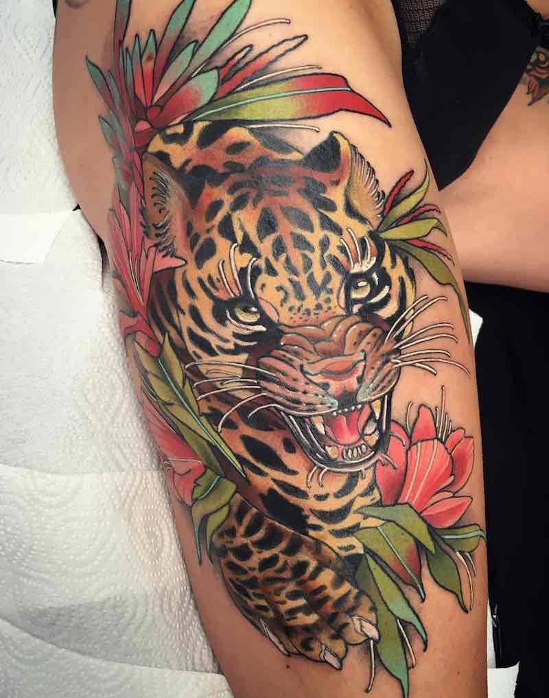 Jaguar Tattoo by Martyearly