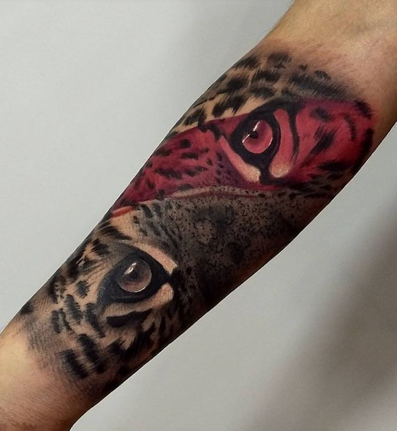 Jaguar Tattoo by Nicolas Rincon
