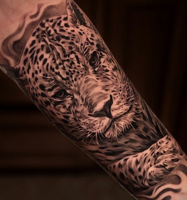 Amazon Jungle Sleeve | Jaguar tattoo, Jungle tattoo, Mayan tattoos