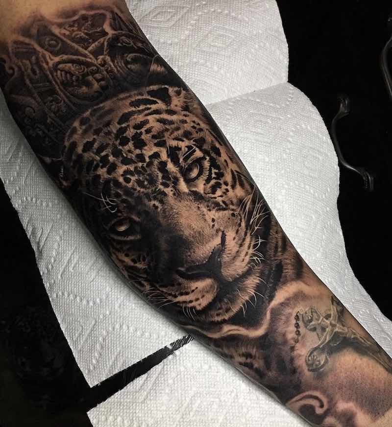 Jaguar Tattoo by Quin Hernandez