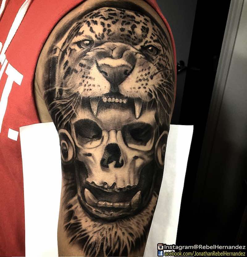 Jaguar Tattoo by Rebel Hernandez