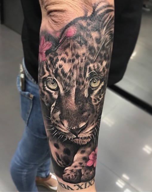 Jaguar Tattoo by Ronald A. Fraga VelaSquez