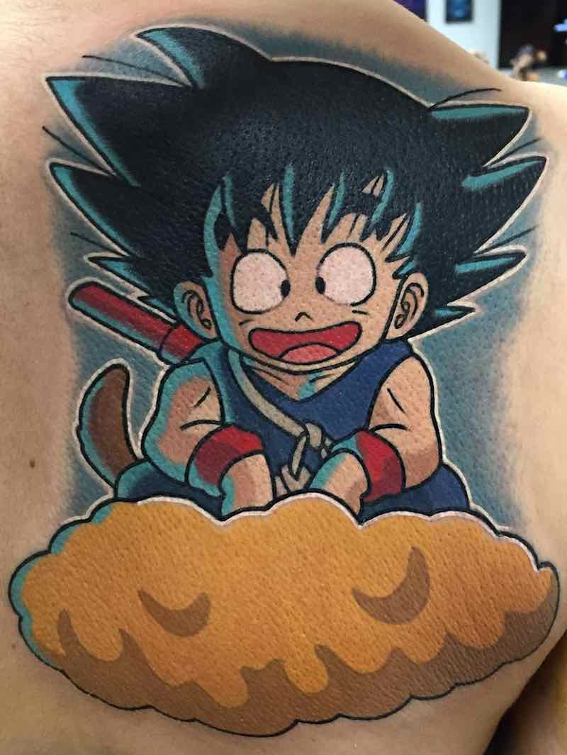 Kid Goku Tattoo by Adam Perjatel