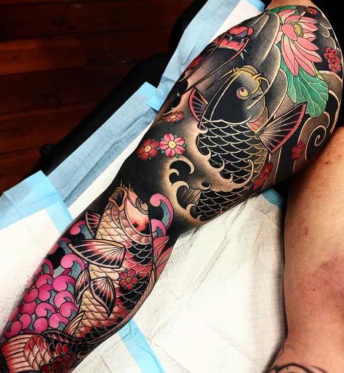 Koi Tattoo by Brendan O’Connor