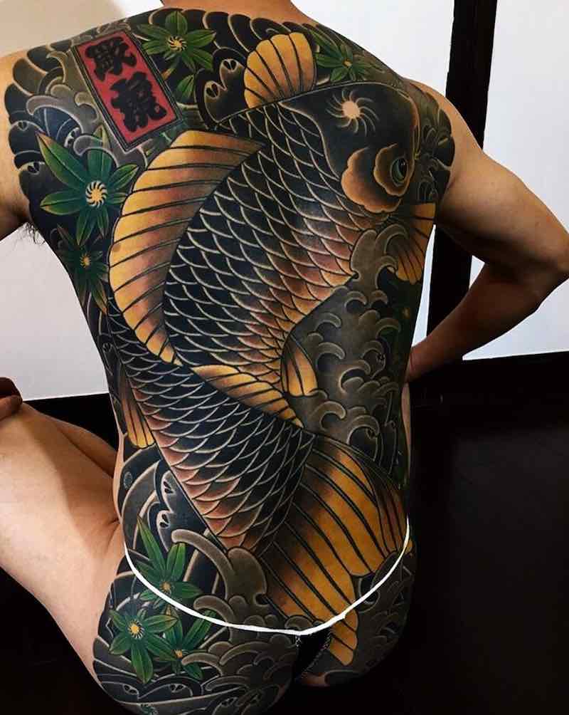 Koi Tattoo by Hori Tora