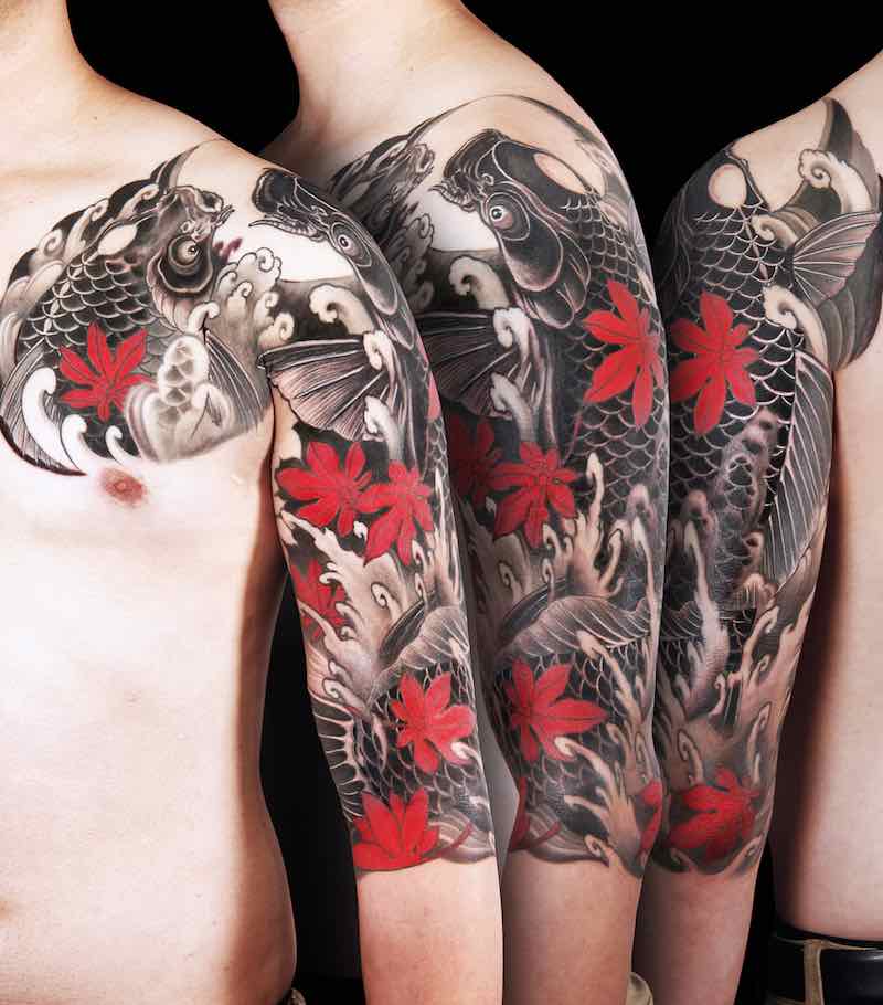 Koi Tattoo by Horiyen