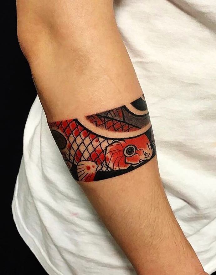 Koi Tattoo by Jing Tattoo