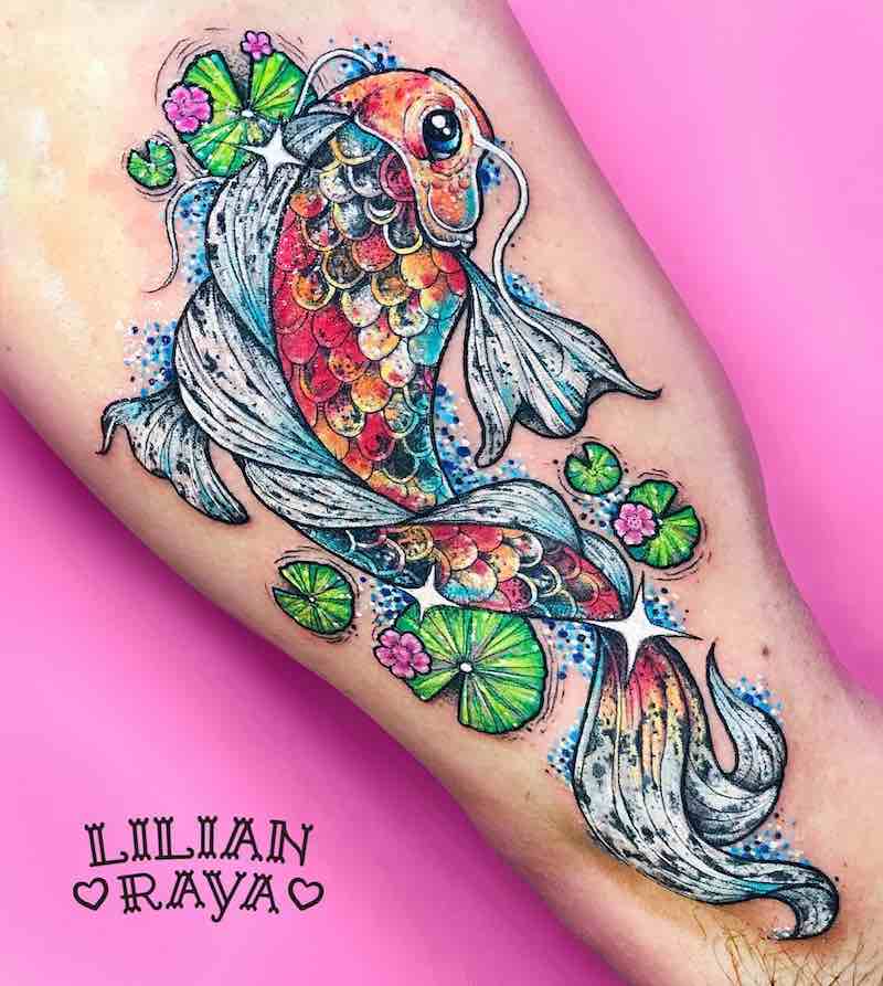 Koi Tattoo by Lilian Raya