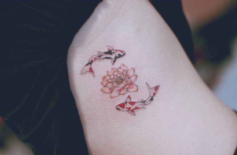 Koi Tattoo by Seoeon