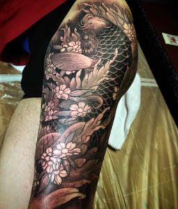 Koi Tattoo by Shige