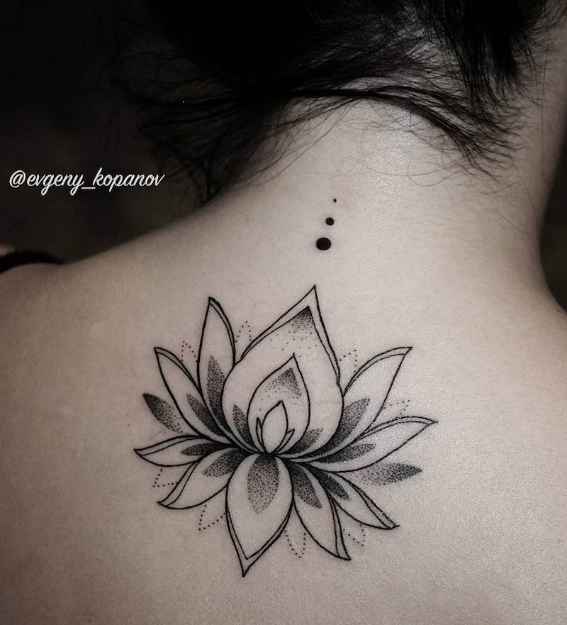 Lotus Tattoo by Evgeny Kopanov