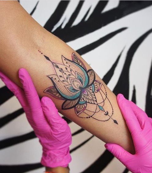 Orchid Tattoo by Angelika Ferrous
