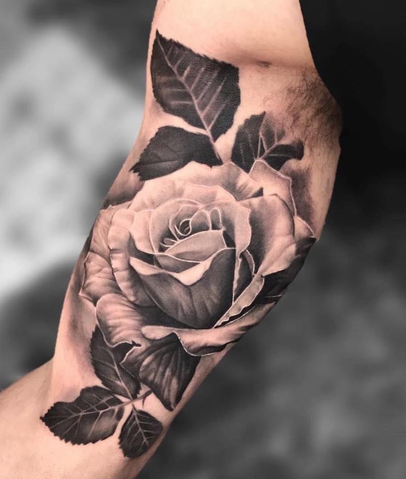 Rose Tattoo by Joey Boon