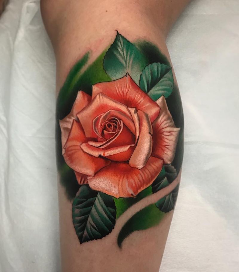 Rose Tattoo by Paul Marino