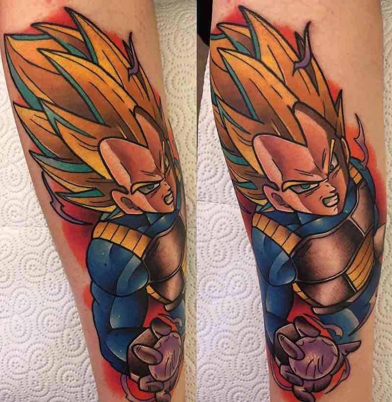 My latest Gohan tattoo on the forearm by Evans Edy in Quebec City! : r/dbz