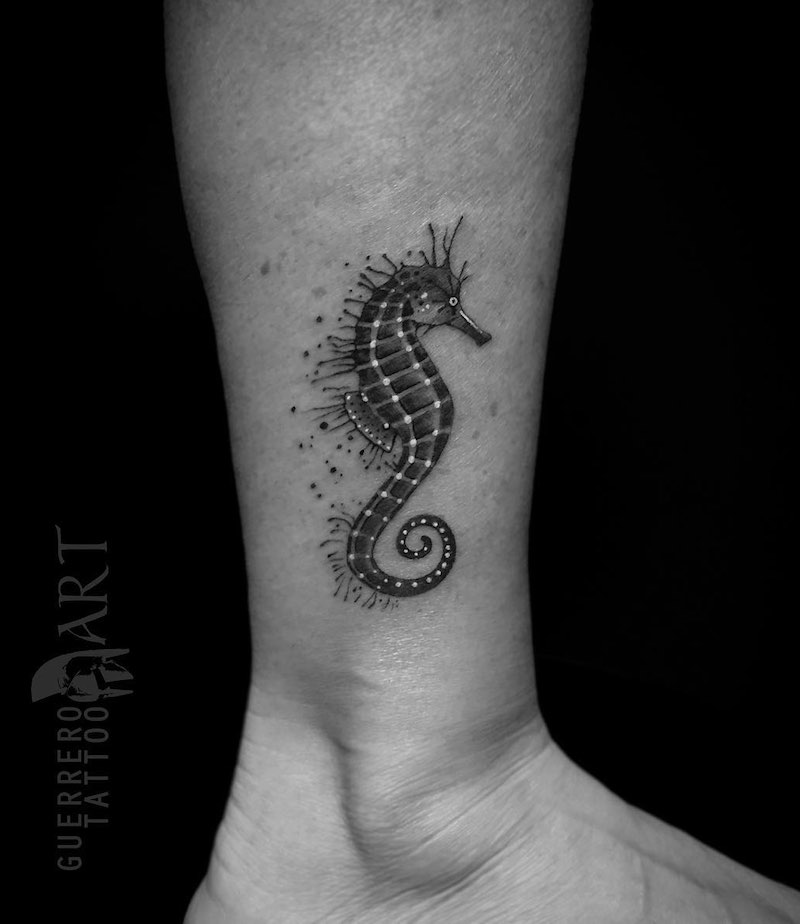 Seahorse Tattoo by Michel Martinez
