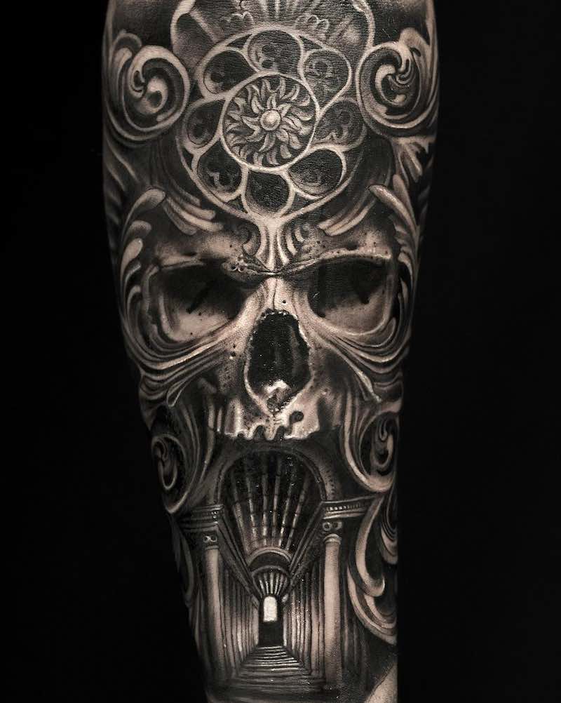 Skull Tattoo - Mumia