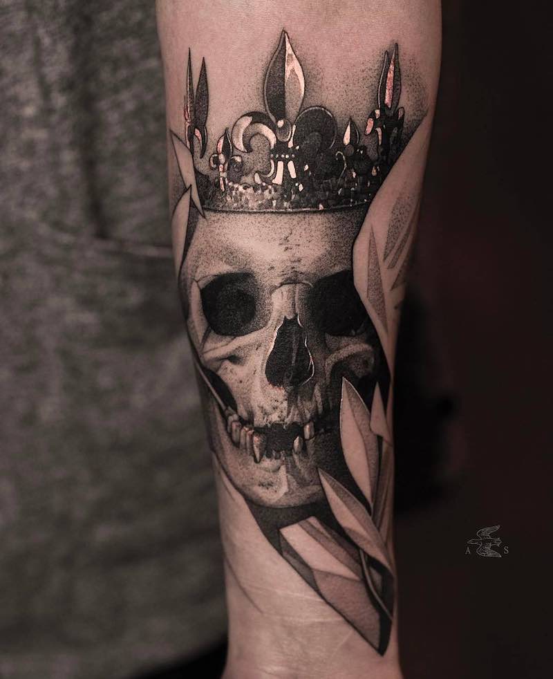 Skull Tattoo by Alex Sorsa