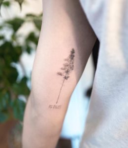 Small Tree Tattoo by Hongdam