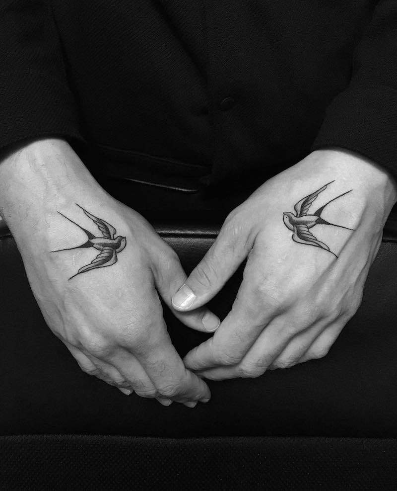 Swallow Tattoo by Alianil Ercel