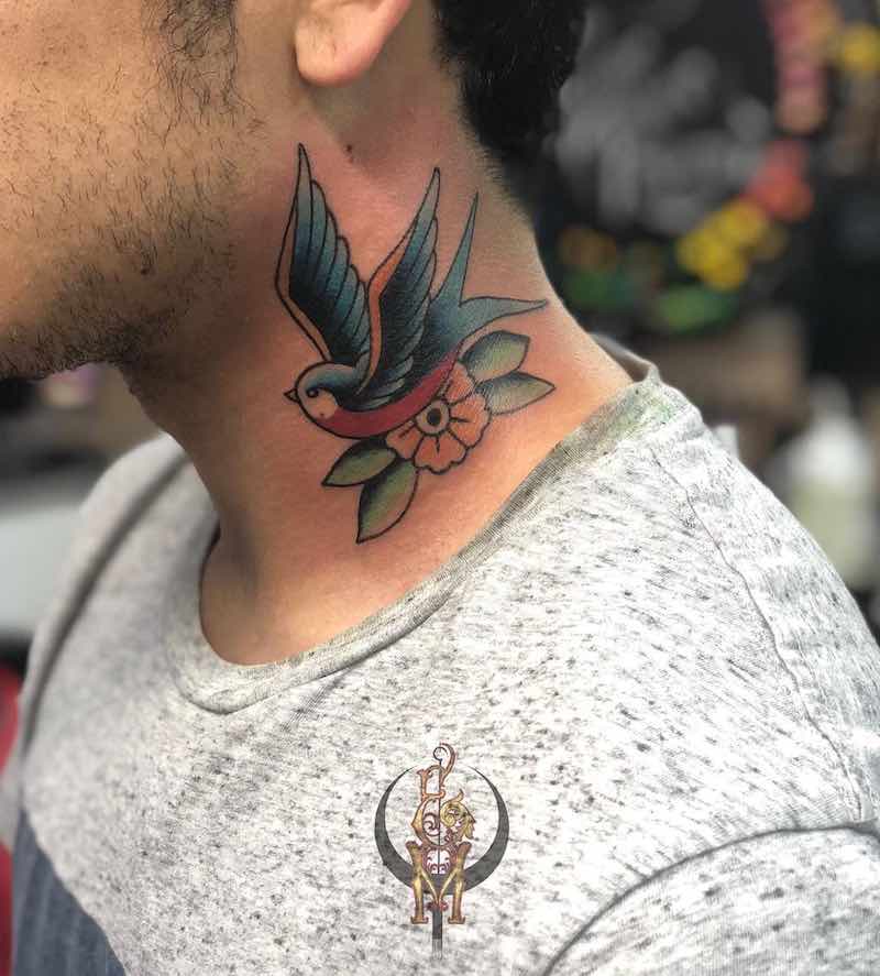 Swallow Tattoo by Edward Madera