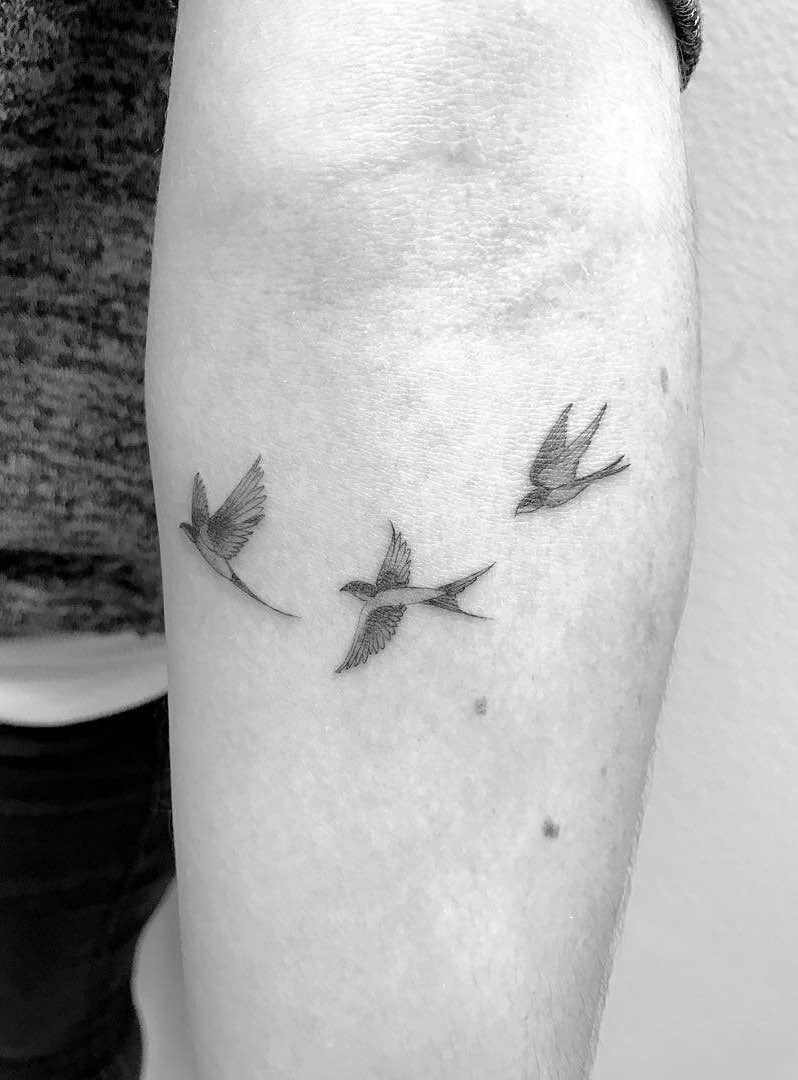 Swallow Tattoo by Winter Stone